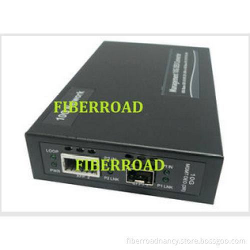 SFP+ To XFP 10G OEO Optical Media Converter For Network Backbone